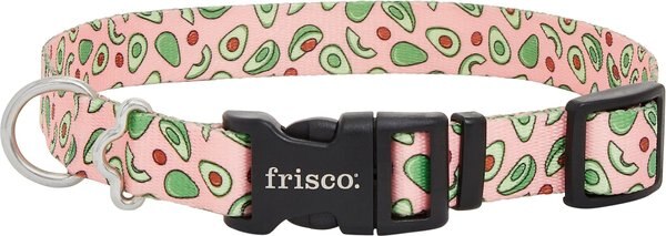 Frisco Avocado Dog Collar, MD - Neck: 14 – 20-in, Width: 3/4-in slide 1 of 4
