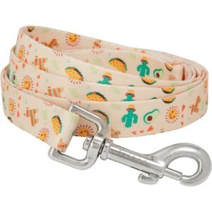 Taco Party Dog Leash, MD - Length: 6-ft, Width: 3/4-in
