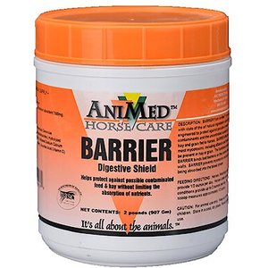 AniMed Barrier Digestive Shield Horse Supplement, 2-lb tub