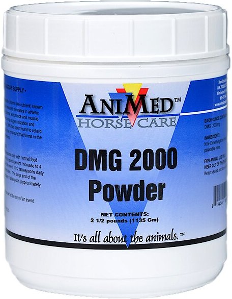 AniMed DMG 2000 Powder Horse Supplement, 2.5-lb tub slide 1 of 1