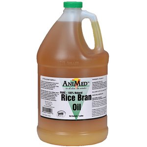 AniMed Rice Bran Oil Horse Supplement, 1-gal bottle