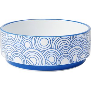 Frisco Blue Oriental Non-skid Ceramic Dog Bowl, 4.75 Cups