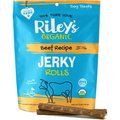 Riley's Organic Jerky Rolls Beef Recipe Dog Treats, 5-oz pouch