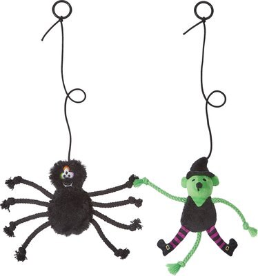 Frisco Witch & Spider Bouncy Cat Toy with Catnip, 2 count, slide 1 of 1
