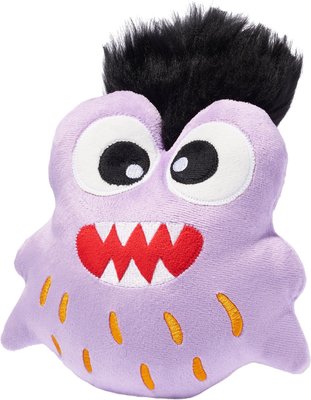 Frisco Friendly Monster Round Plush Squeaky Dog Toy, slide 1 of 1