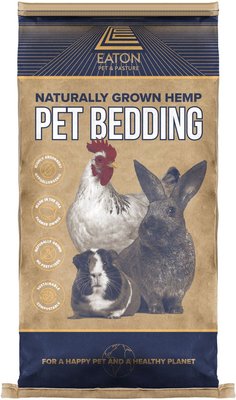 Eaton Pet and Pasture Naturally Grown Hemp Small Pet Bedding, 8-lb bag, slide 1 of 1