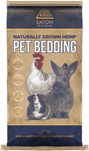 Eaton Pet & Pasture Naturally Grown Hemp Small Pet Bedding, 8-lb bag slide 1 of 8