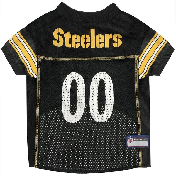 Pets First NFL Dog & Cat Jersey, Pittsburgh Steelers, XX-Large slide 1 of 3