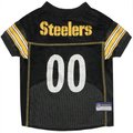 Pets First NFL Pittsburgh Steelers Mesh Dog Jersey, XX-Large