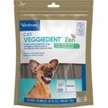 Virbac C.E.T. VeggieDent Zen Dental Chews for X-Small Dogs, under 11 lbs, 30 count