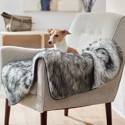 Frisco Faux Fur Cat & Dog Blanket, slide 1 of 1