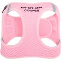Frisco Small Breed Soft Vest Step In Personalized Back Clip Dog Harness, Pink, 15 to 18-in chest