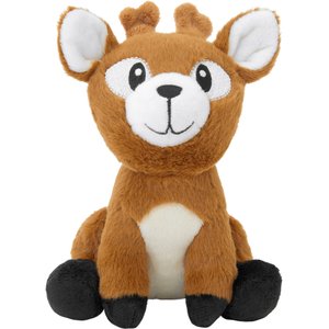 Frisco Camping Deer Plush Squeaky Dog Toy