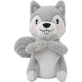 Frisco Camping Squirrel Plush Squeaky Dog Toy