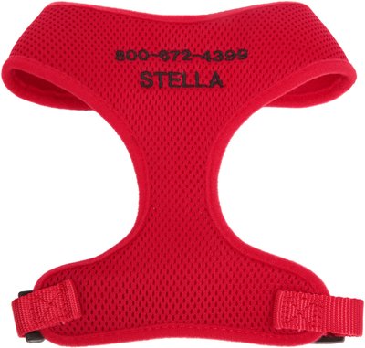 Frisco Small & Medium Breed Soft Mesh Personalized Back Clip Dog Harness, slide 1 of 1