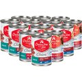 Chicken Soup for the Soul Classic Turkey & Bacon Recipe & Beef Pate Recipe Wet Dog Food, 13-oz can, case of 12