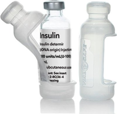 Insulin Vial Protector for Lantus 2 Pack, slide 1 of 1