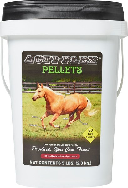 Cox Vet Lab Acti-Flex Pellets Horse Supplement, 5-lb bucket slide 1 of 2