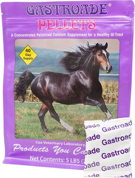 Cox Vet Lab Gastroade Eze Go Pellets Horse Supplement, 5-lb bag slide 1 of 2