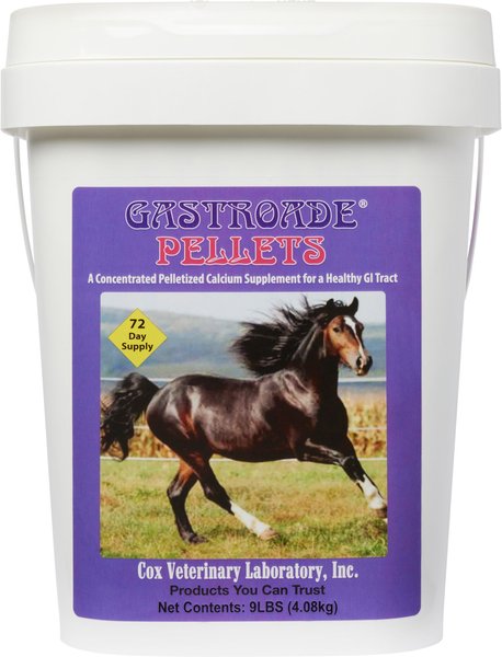 Cox Vet Lab Gastroade Pellets Horse Supplement, 9-lb bag slide 1 of 2