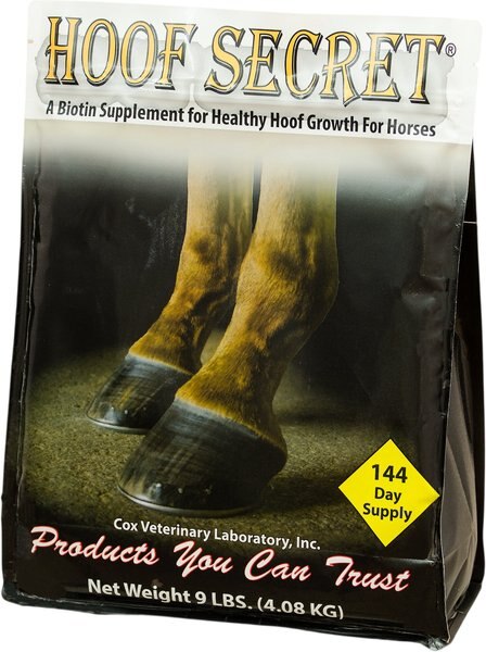 Cox Vet Lab Hoof Secert Pellets Horse Supplement, 9-lb bag slide 1 of 2