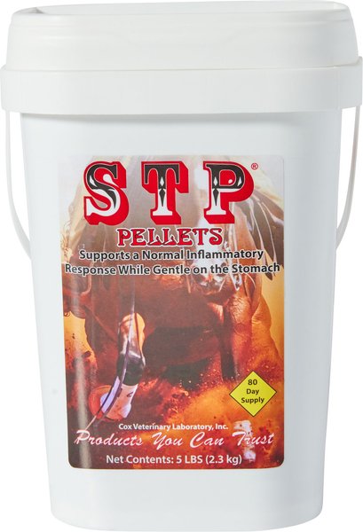 Cox Vet Lab STP Pellets Horse Supplement, 5-lb bucket slide 1 of 2