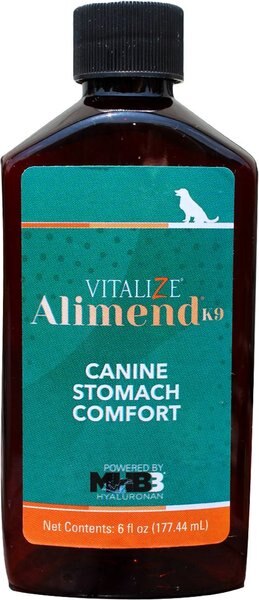 Vitalize Alimend K9 Canine Stomach Comfort & Protection Dog Supplement, 6-oz bottle slide 1 of 5