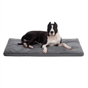 Gorilla Dog Beds Dura-Vel Orthopedic Dog Crate Pad, Smoke, X-Small