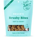 Bocce's Bakery Dailies Brushy Bites Apple + Mint Recipe Dog Treats, 6-oz pouch