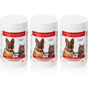 VetSmart Formulas Critical Immune Defense Mushroom & Turmeric Compound Dog & Cat Supplement, 6.3-oz bottle, 3 count