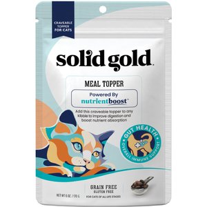 Solid Gold NutrientBoost Grain-Free Cat Food Topper, 16-oz bag