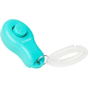 Frisco Pet Training Clicker with Wrist Band, Teal, 1 count