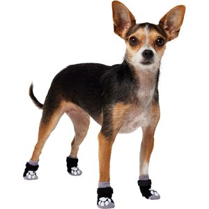 Frisco Non-Skid Dog Socks, Black, Size 1