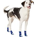 Frisco Non-Skid Navy Dog Socks, Red & White Stripe, Size 6