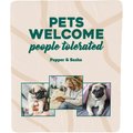 Frisco Funny Pet & Home Collage Sherpa Fleece Personalized Blanket, 50" x 60"