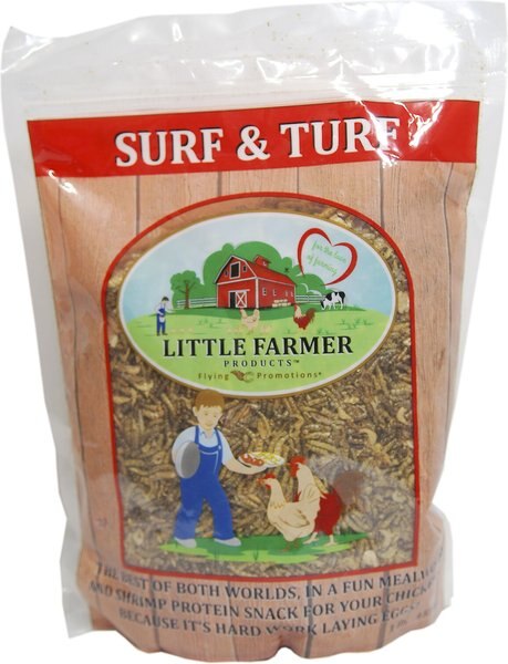 Little Farmer Products Surf & Turf Chicken Treats, 1-lb bag slide 1 of 4