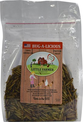 Little Farmer Products Bug-A-Licious Chicken Treats, slide 1 of 1