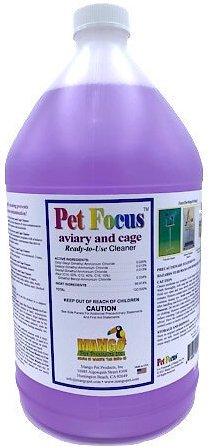 Mango Pet Pet Focus Ready-To-Use Bird Aviary & Cage Cleaner, 1-gal bottle slide 1 of 1