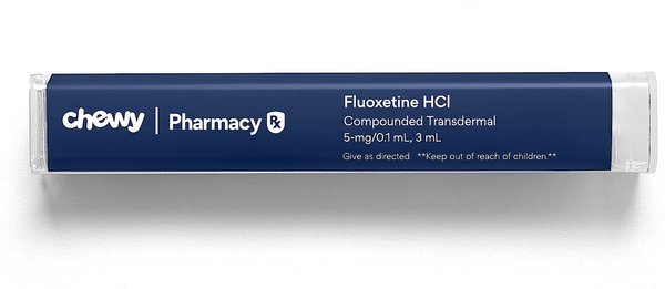 Fluoxetine HCl Compounded Transdermal for Cats, 5-mg/0.1 mL, 3 mL slide 1 of 8