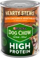 Dog Chow Hearty Stews With Real Chicken & Vegetables In Savory Gravy High Protein Wet Dog Food, 13-oz ca...