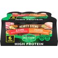 Dog Chow Hearty Stews Variety Pack  In Savory Gravy High Protein Wet Dog Food, 13-oz can, case of 12