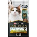 Purina Pro Plan LIVECLEAR Adult Weight Management Formula Dry Cat Food, 3.2-lb bag