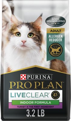 Purina Pro Plan LIVECLEAR Adult Indoor Formula Dry Cat Food, slide 1 of 1