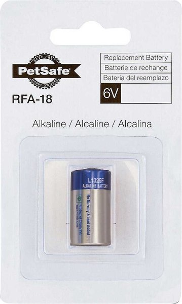 PetSafe 6-Volt RFA-18 Alkaline Replacement Battery, 4 count slide 1 of 2