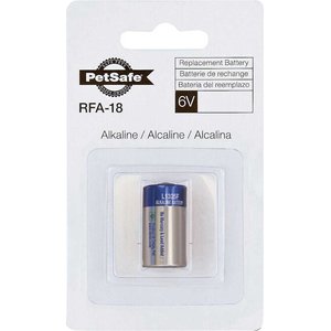 PetSafe 6-Volt RFA-18 Alkaline Replacement Battery, 1 count, bundle of 4