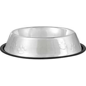 Frisco Non-Skid Stainless Steel Bowl, 5.5-cup, bundle of 2