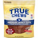 True Chews Premium Jerky Cuts with Real Chicken Dog Treats, 32-oz bag