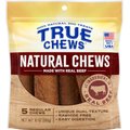 True Chews Natural Chews Real Beef Dog Treats, 5 count