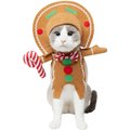 Frisco Front Walking Gingerbread Dog & Cat Costume, Small