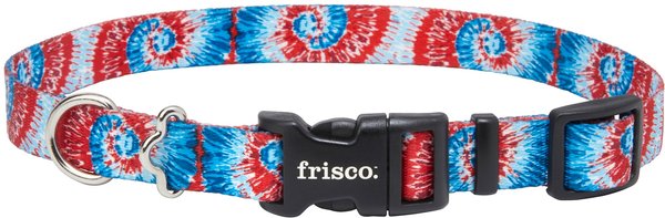 Frisco Blue Tye Dye Dog Collar,Extra Small: 8 to 12-in Neck, 5/8-in Wide slide 1 of 4